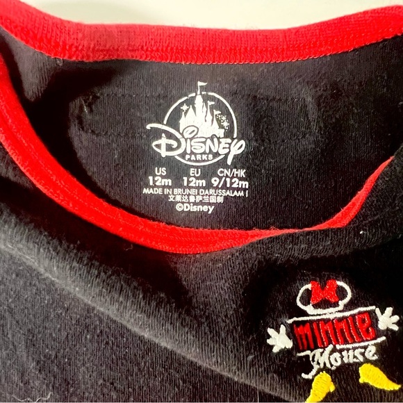 Disney Minnie Daisy Duck Bodysuit Costume Size 9-12 Months Baby Infant Girl - Picture 7 of 8